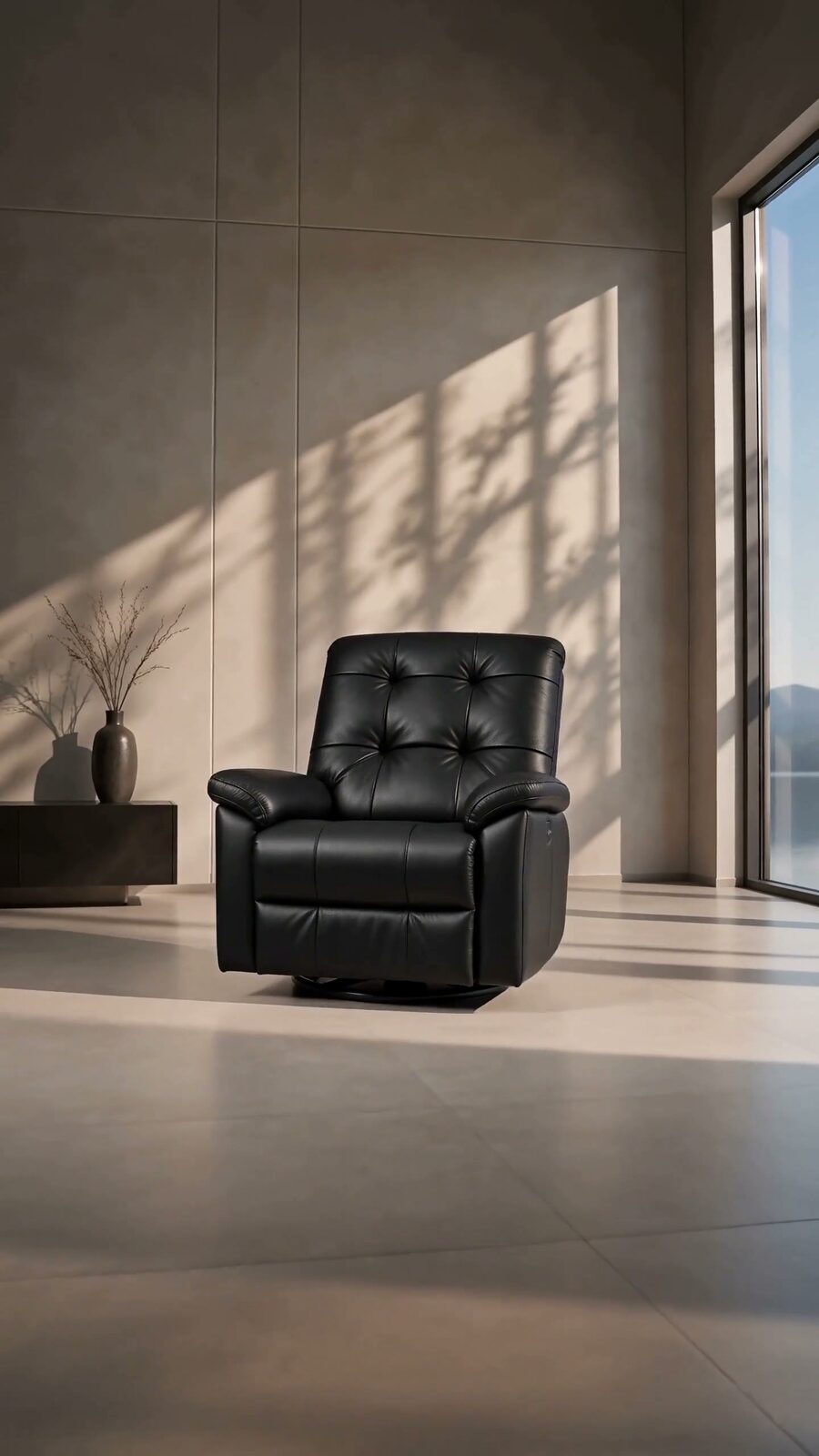 Sinema sahnesinde recliner koltuk